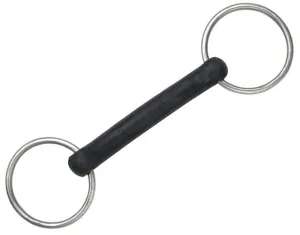 Shires Hard Rubber Mouth Snaffle