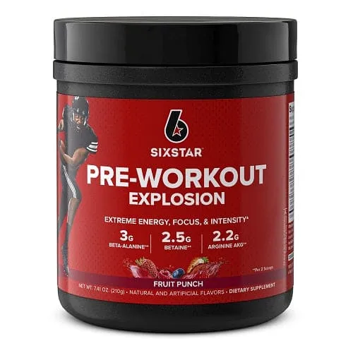 SIXSTAR PRE-WORKOUT EXPLOSION 30 SERVES