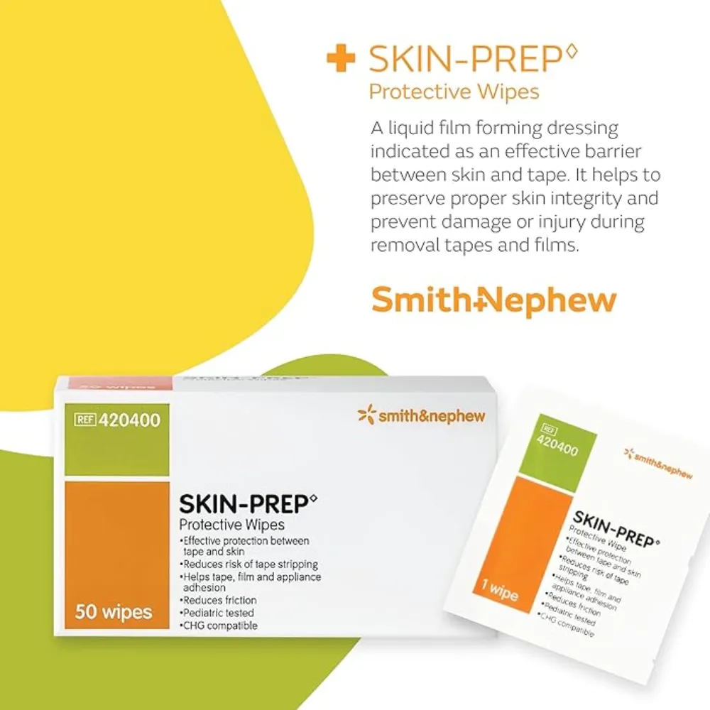 SKIN-PREP Wipes – Protective Skin Barrier for Medical Adhesives