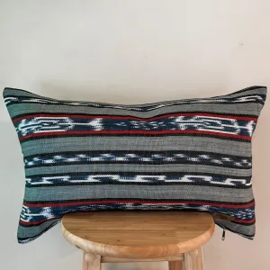 Slate Blue Lumbar Pillow Cover