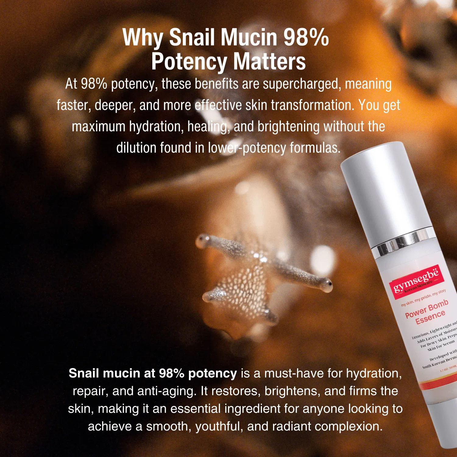 Snail Mucin 98 Power Bomb Essence