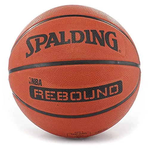 Spalding Basketball Rebound 6 Combo ( Spalding NBA Rebound, Size 6,Brick   Nivia Ball Air Pump)