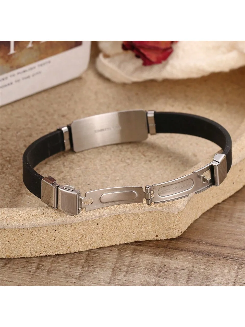 Stainless Steel & Silicone Choose Your Zodiac Sign Bracelet, Suitable For Daily Wear