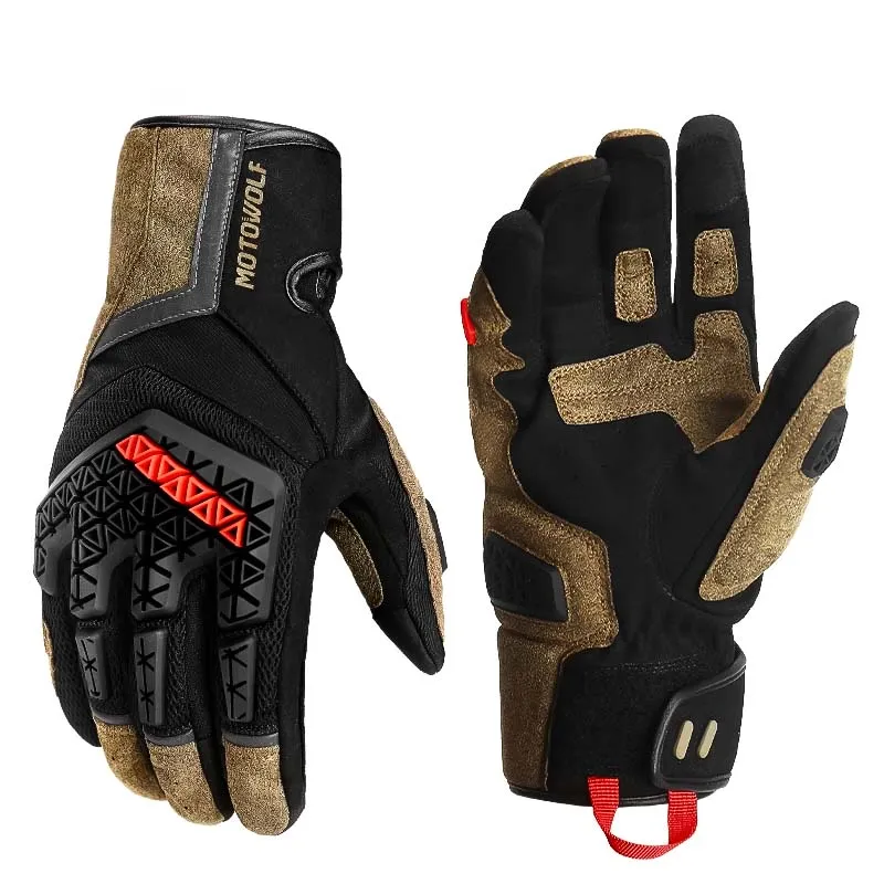 Summer Touch Tech Motorcycle Gloves
