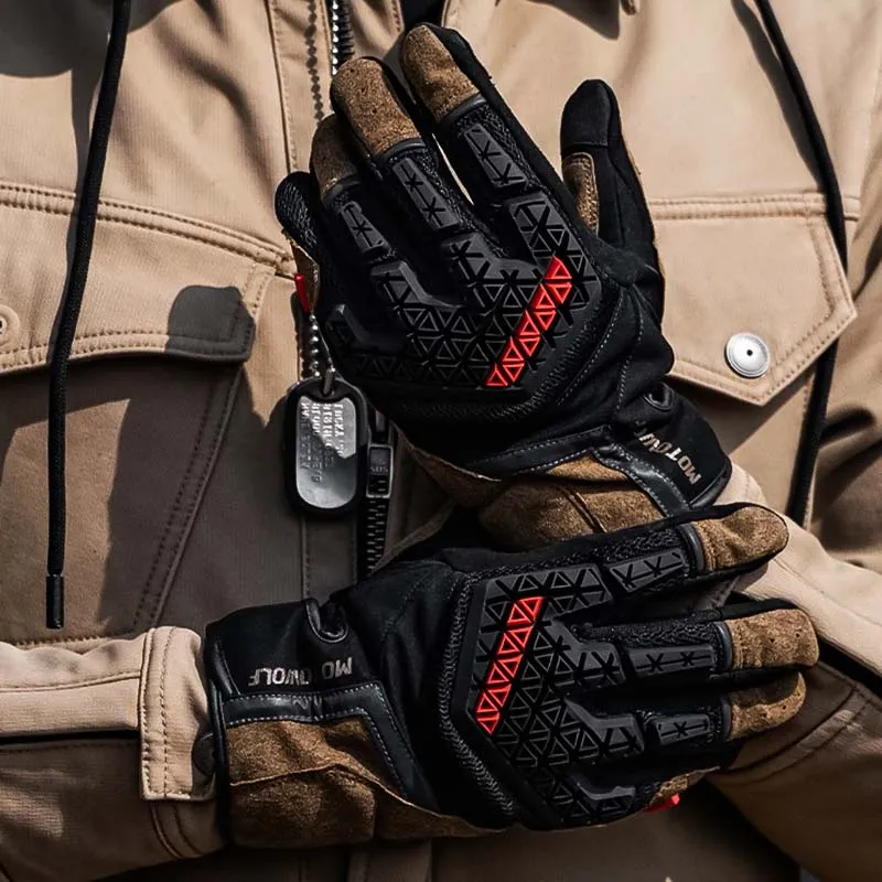 Summer Touch Tech Motorcycle Gloves