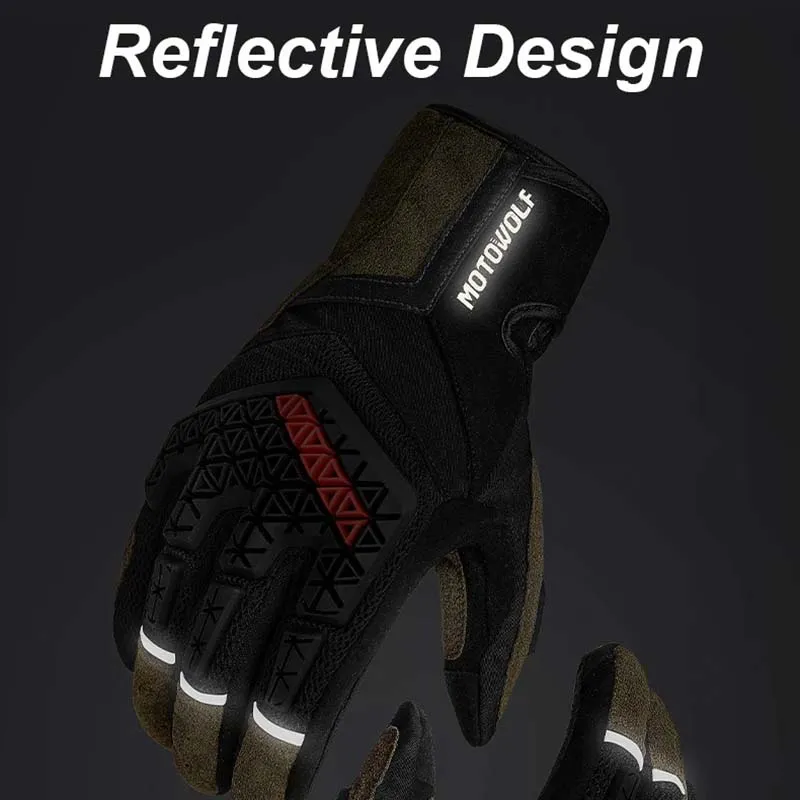 Summer Touch Tech Motorcycle Gloves