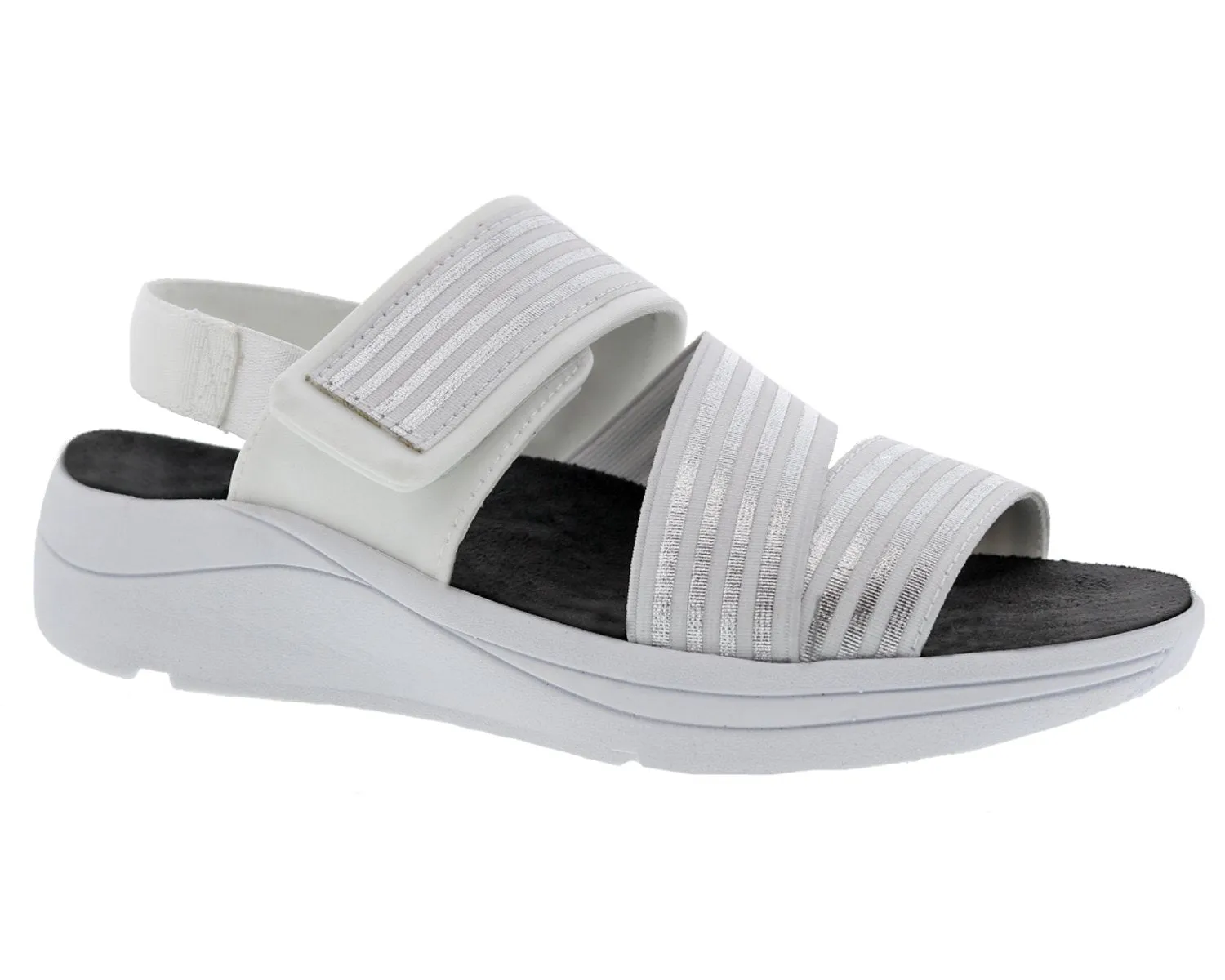 SUTTON White/Silver Combo