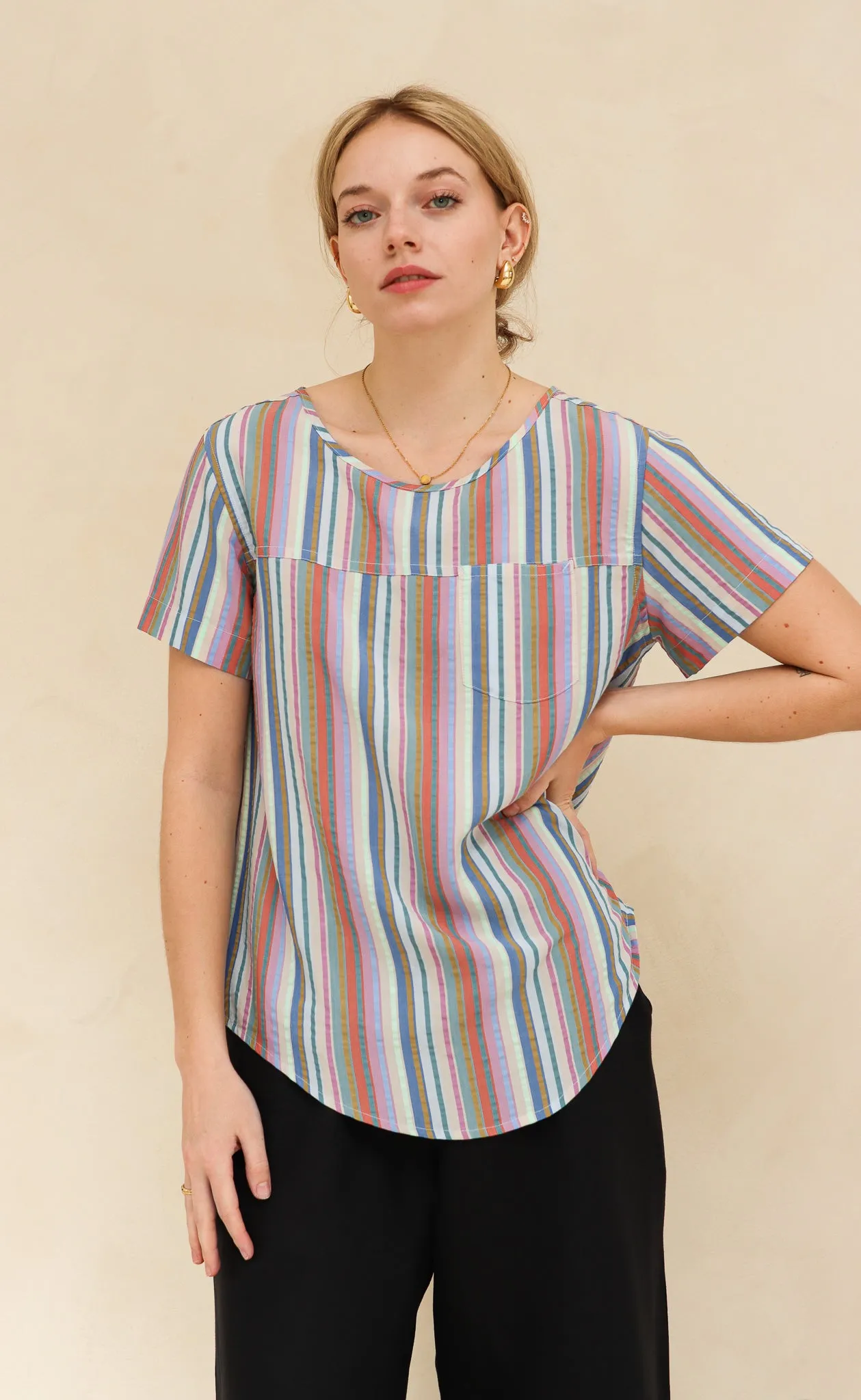 The Dreamer - Woven Tee - Tencel