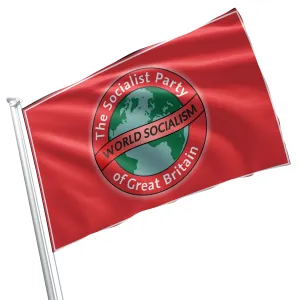 The Socialist Party of Great Britain Flag Banner