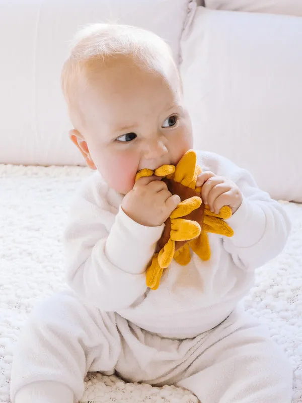 Tikiri Crinkle Scrunch Sensory Toy - Sunflower