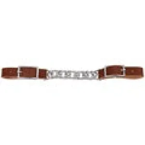 TK30-1356-GB Chin/Curb Strap 4 1/2" Leather NP Horizons