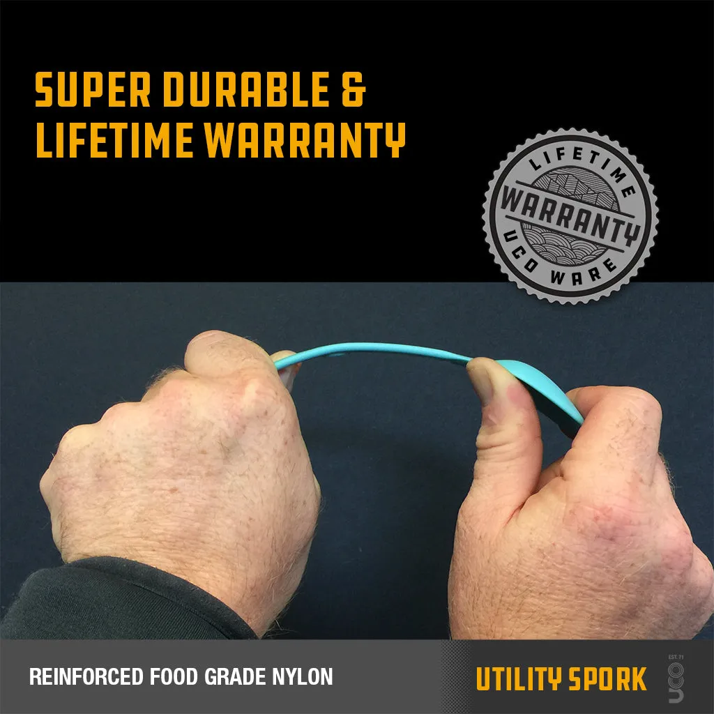 Utility Spork 4-pack w/ Tether