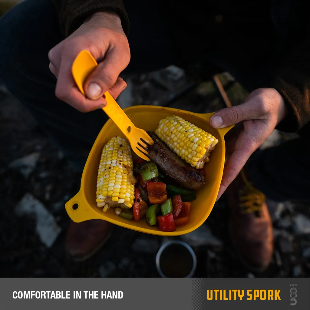 Utility Spork 4-pack w/ Tether