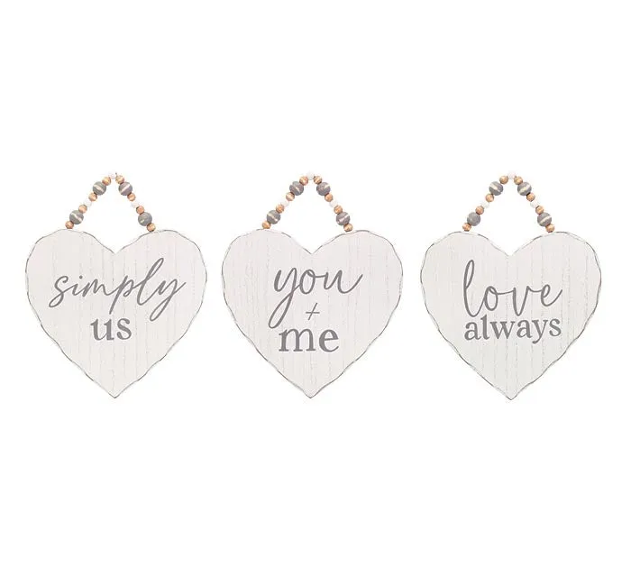 VALENTINE HEART WALL HANGINGS