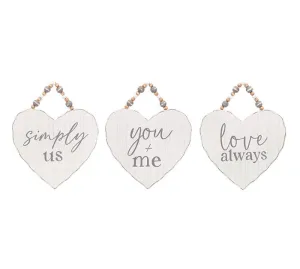 VALENTINE HEART WALL HANGINGS