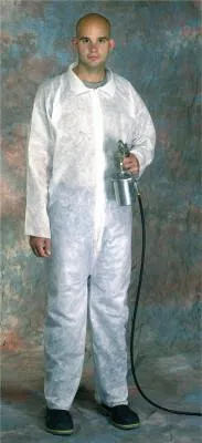 West Chester SBP WHT COVERALL ELASTIC WRIST/ANKLE HOOD- BOOT, 3509/XL