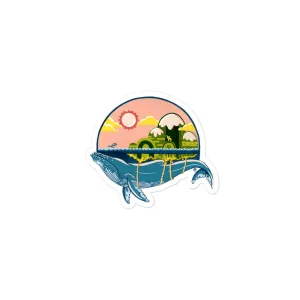 Whale Sticker