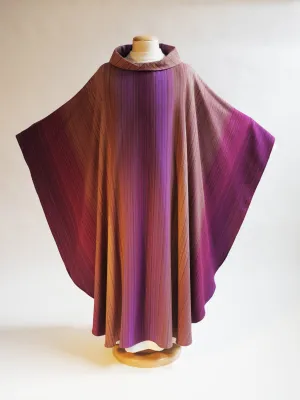 Woven Purple Chasuble